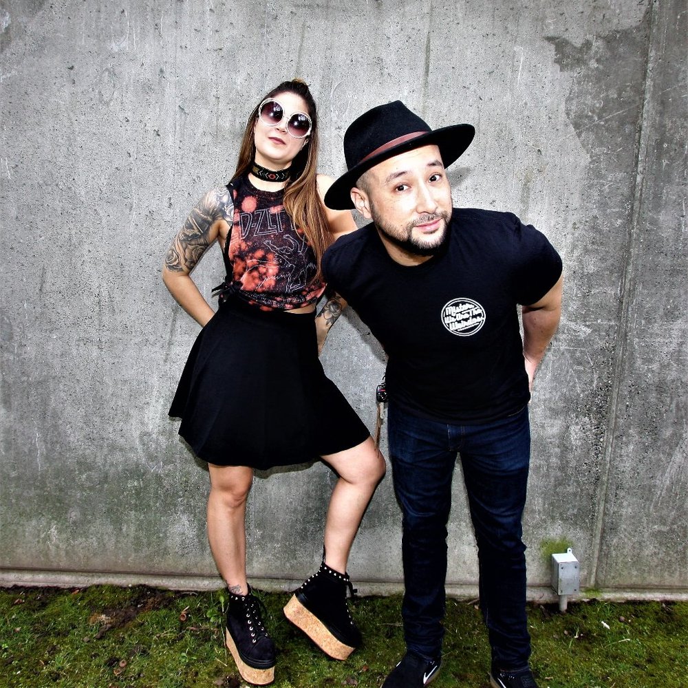 American Apparel High Waisted Black Corduroy Skirt